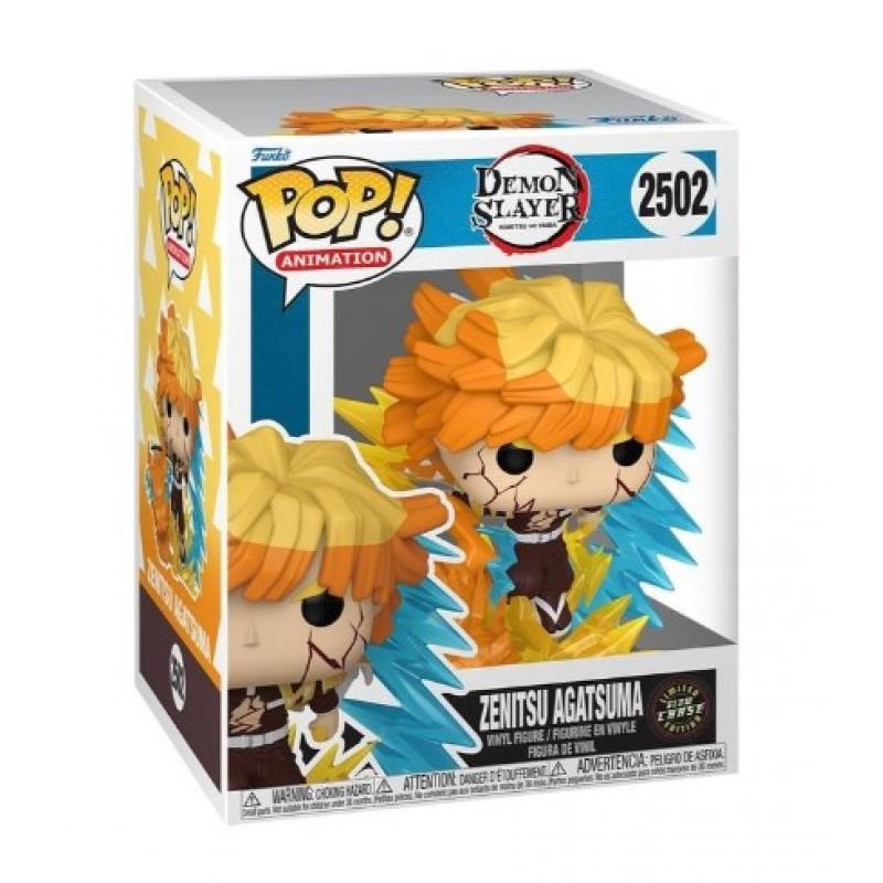 Funko POP! Premium Demon Slayer: Kimetsu no Yaiba Vinyl Figure Zenitsu with Chase (Glow) 9 cm #2502
