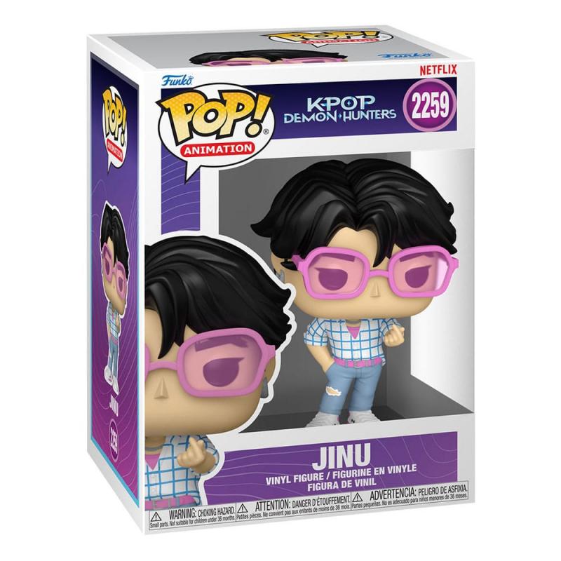 Funko POP! Animation KPop Demon Hunters Vinyl Figures Jinu 9 cm #2259
