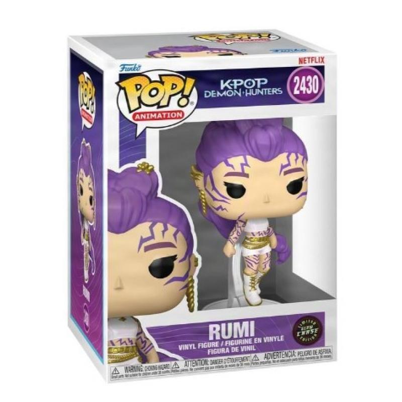 Funko POP! Animation KPop Demon Hunters Vinyl Figures Rumi Chase (Glow) 9 cm #2430