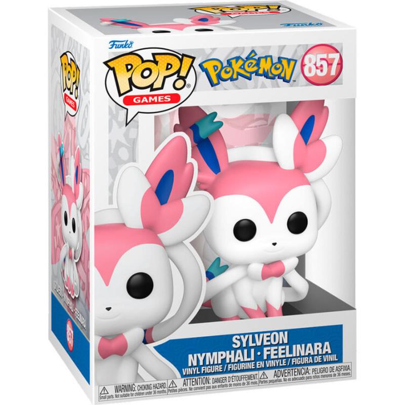 Funko Pop! Games: Pokemon - Sylveon #857 Vinyl Figure