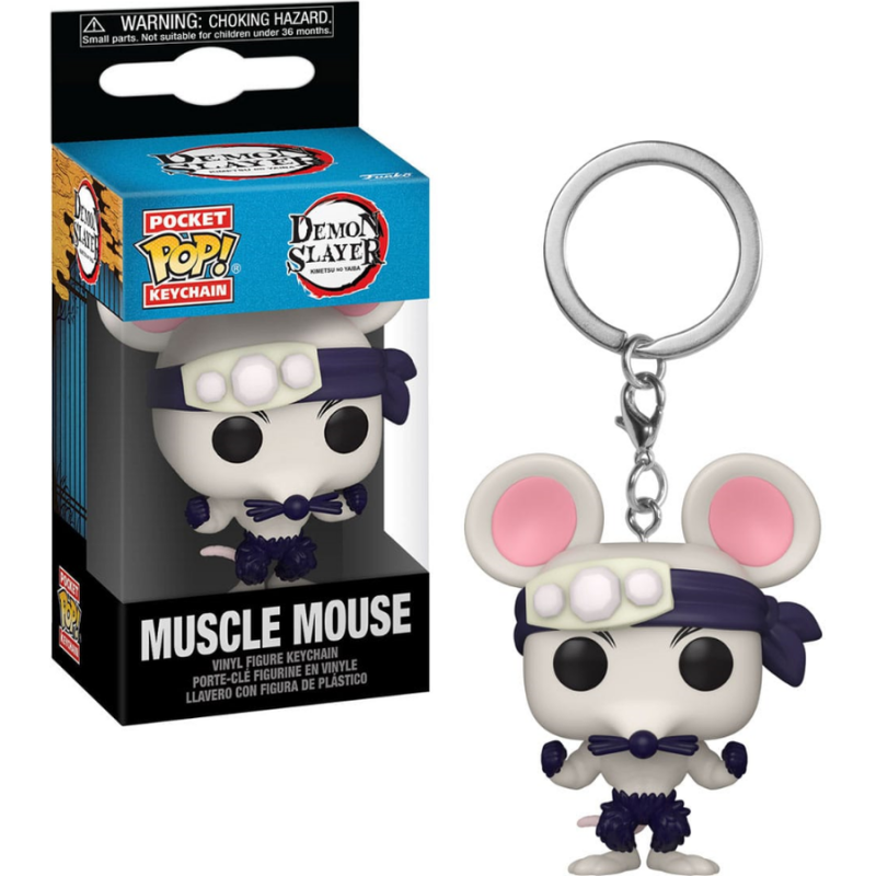 Funko Pocket Pop!: Demon Slayer - Muscle Mouse Vinyl Figure Keychain