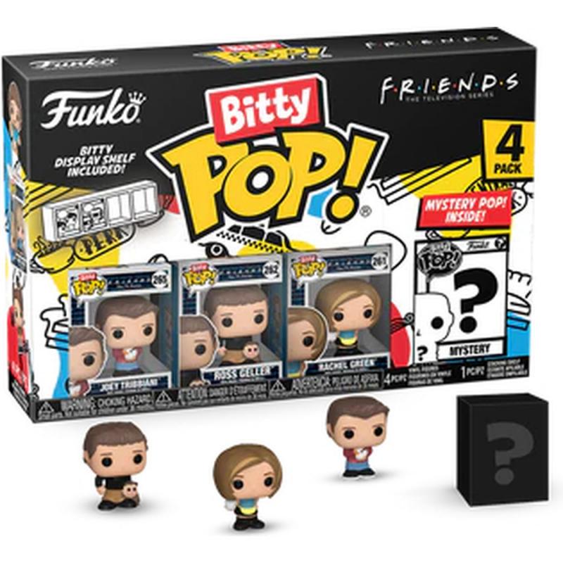 Funko Bitty Pop! 4-Pack: Friends - Joey Tribbiani Vinyl Figures