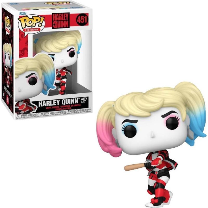 Funko Pop! Heroes: Harley Quinn - Harley Quinn with Bat #451 Vinyl Figure