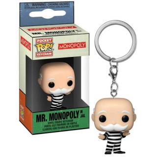 Funko POP! POP Keychain: Monopoly - Mr. Monopoly In Jail Vinyl Figure