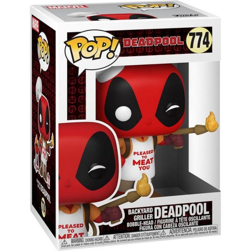 Funko POP! Deadpool 30th - Backyard Griller Deadpool Vinyl Figure 10cm