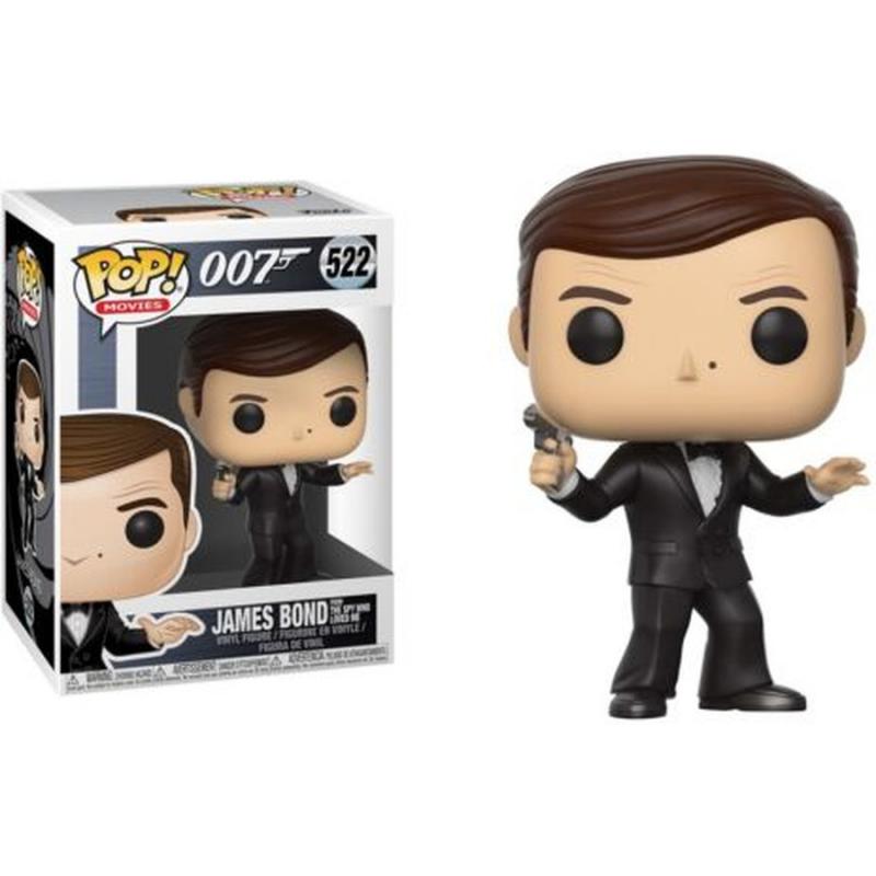 Funko POP! Movies James Bond - 522 Roger Moore Vinyl Figure 10cm