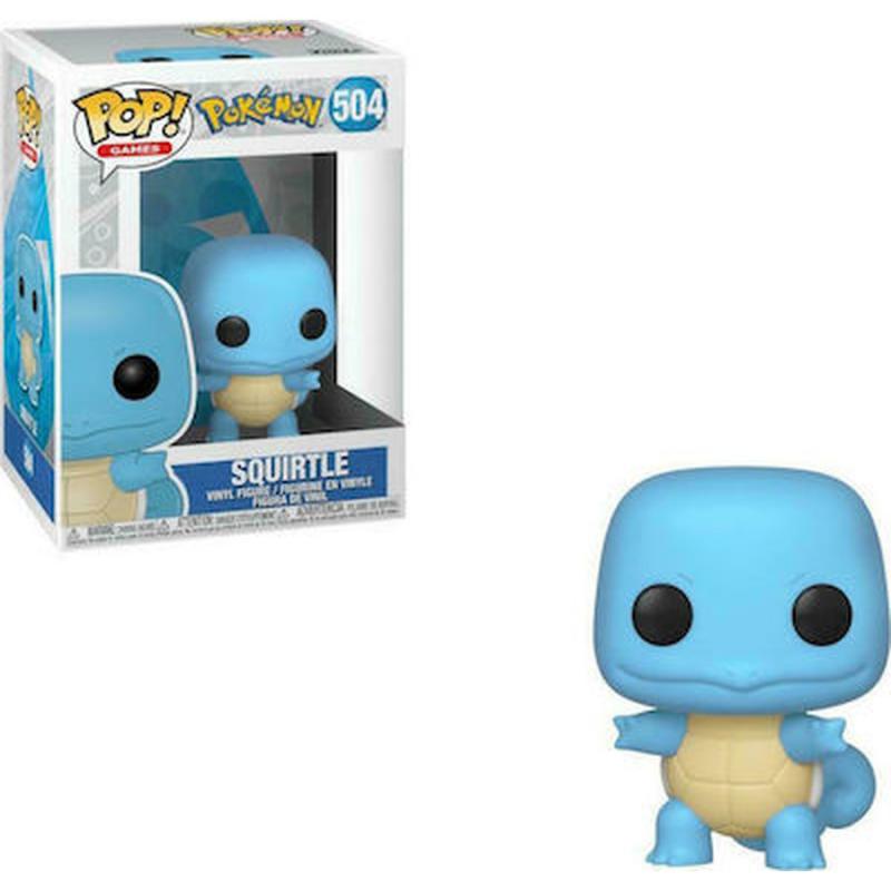 Funko Pop! Games: Pokemon - Squirtle Carapuce - Schiggy #504 Vinyl Figure