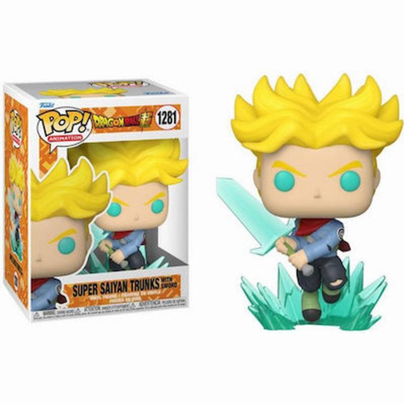 Funko Pop! Animation: Dragon Ball Super - Super Saiyan Trunks with Sword #1281 Vinyl Figure