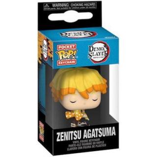 Funko Pocket Pop!: Demon Slayer: Kimetsu no Yaiba - Zenitsu Agatsuma Vinyl Figure Keychain