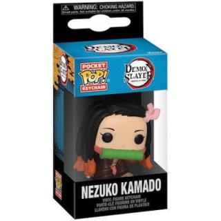 Funko Pocket Pop!: Demon Slayer: Kimetsu no Yaiba - Nezuko Kamado Vinyl Figure Keychain