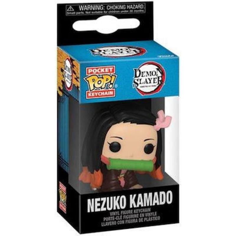 Funko Pocket Pop!: Demon Slayer: Kimetsu no Yaiba - Nezuko Kamado Vinyl Figure Keychain
