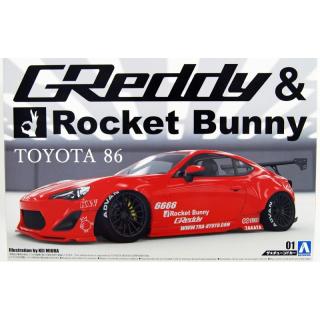 1/24 Toyota 86 Rocket Bunny - Aoshima
