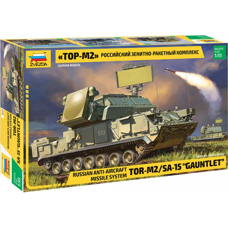 1/35 Russian Tor M2 Anti-Aircraft Missile System - Zvezda