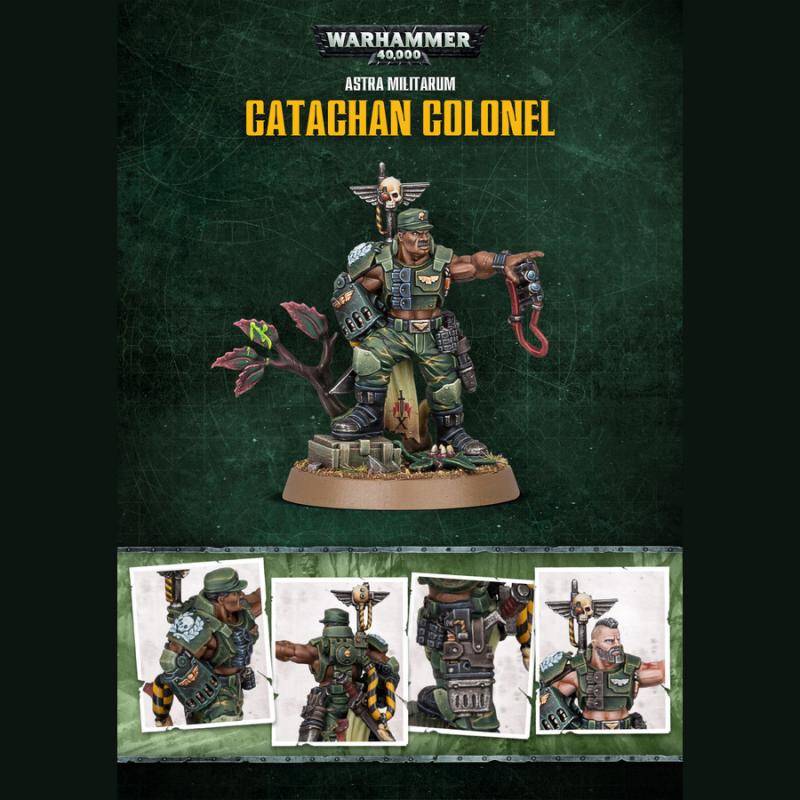 Astra Militarum - Catachan Colonel (Store Anniversary Miniature) - Warhammer 40K