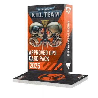 Warhammer 40.000: Kill Team - Approved OPS Card Pack 2025 (Eng)