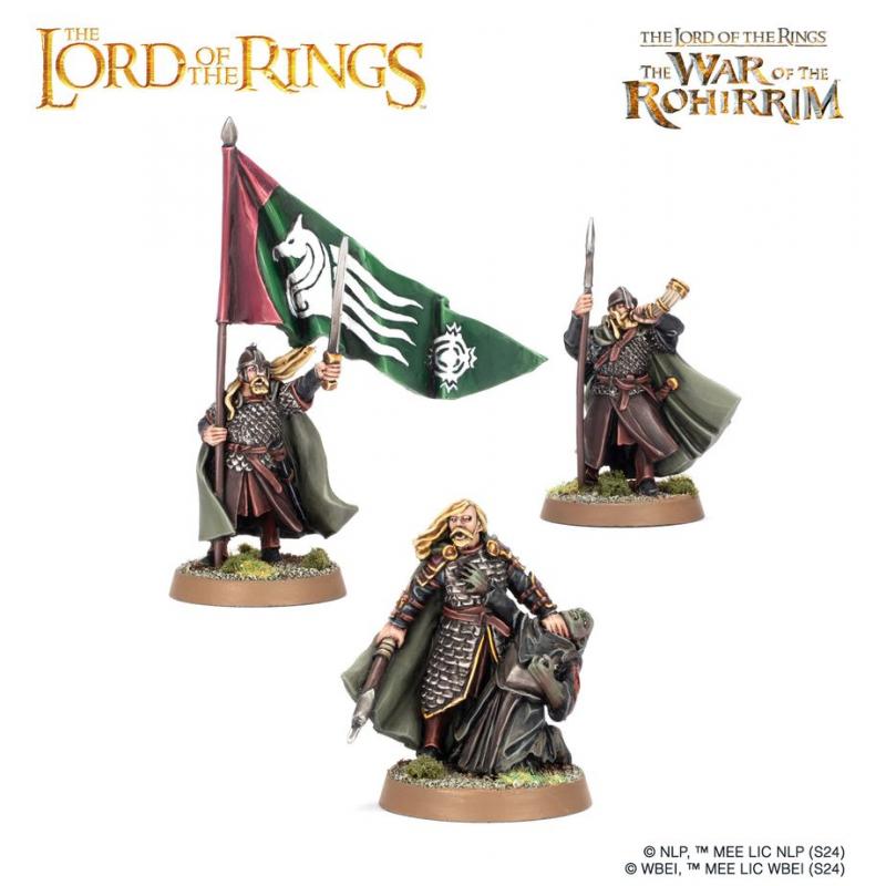The Lord of the Rings: Middle Earth Strategy Battle Game - Warriors of Rohan Commanders