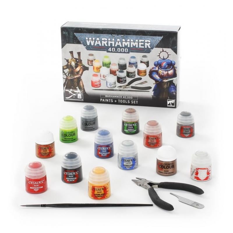 Warhammer 40.000: Paints + Tool Set