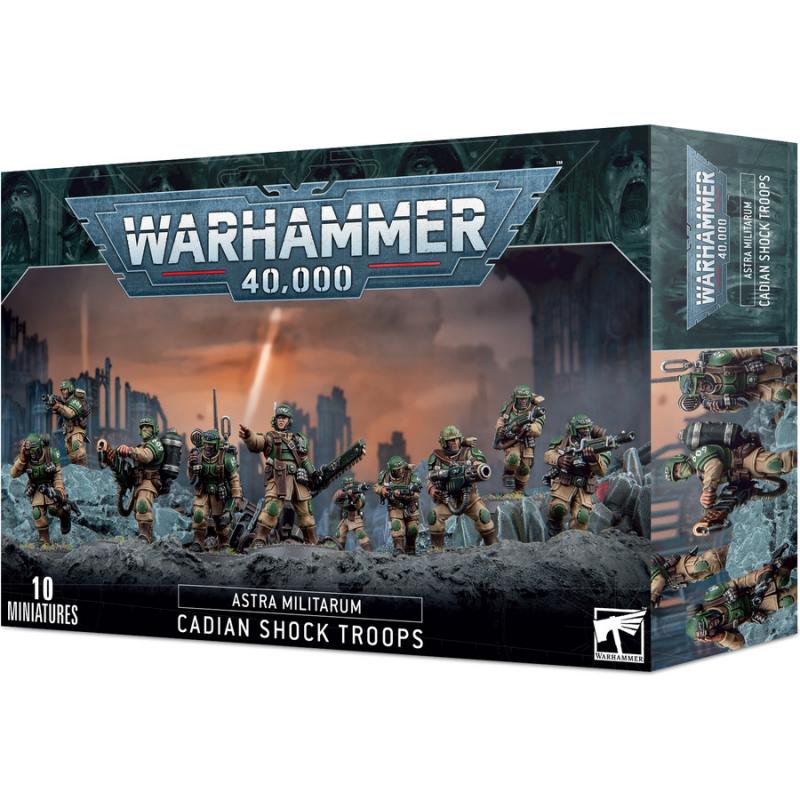 Astra Militarum - Cadian Shock Troops - Warhammer 40K