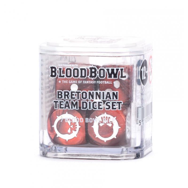 Blood Bowl: Bretonnian Team Dice Set