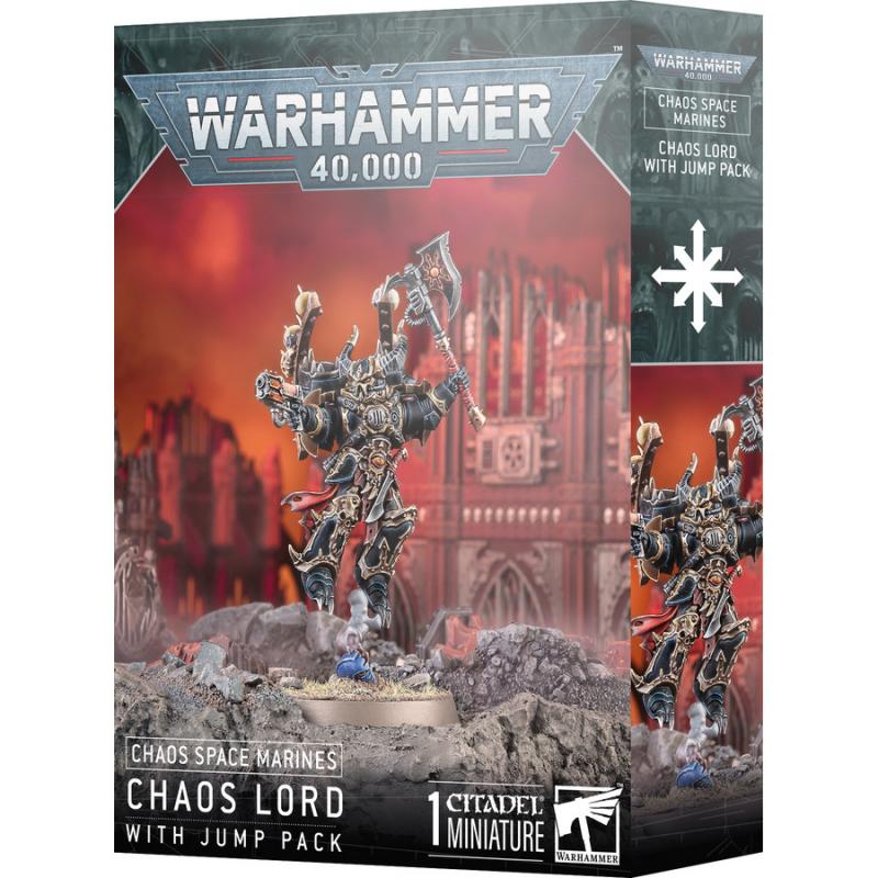 Chaos Space Marines - Lord with Jump Pack - Warhammer 40K