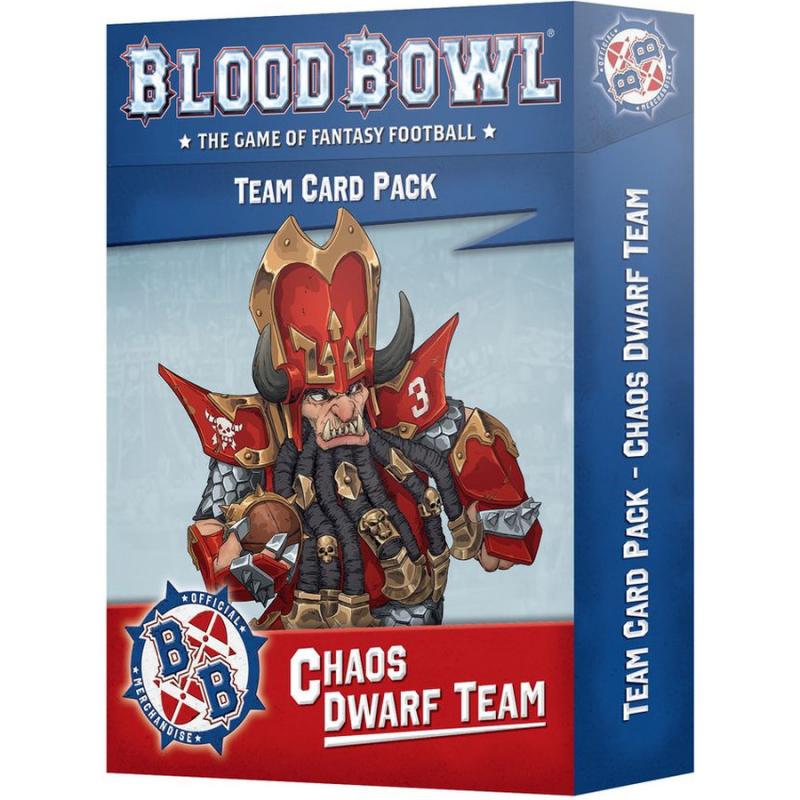 Chaos Dwarf Cards - Blood Bowl