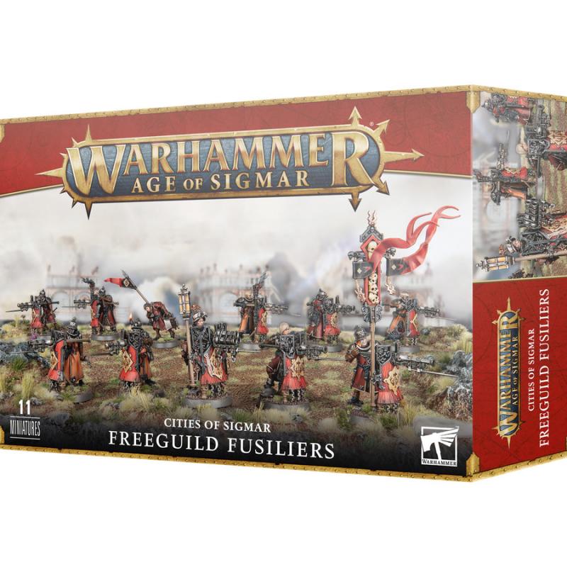Cities of Sigmar - Freeguild Fusilliers - Age of Sigmar
