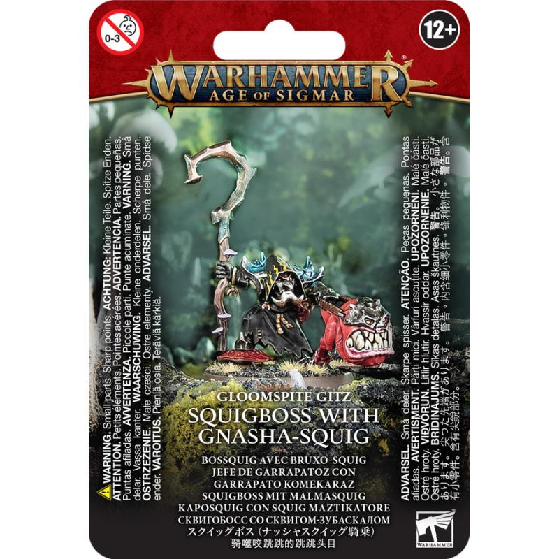 Gloomspite Gitz - Squigboss with Gnasha-Squig - Age of Sigmar