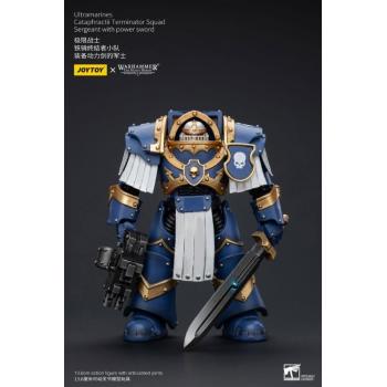 Warhammer The Horus Heresy Action Figure 1/18 Ultramarines Cataphractii Terminator Squad Sergeant wi