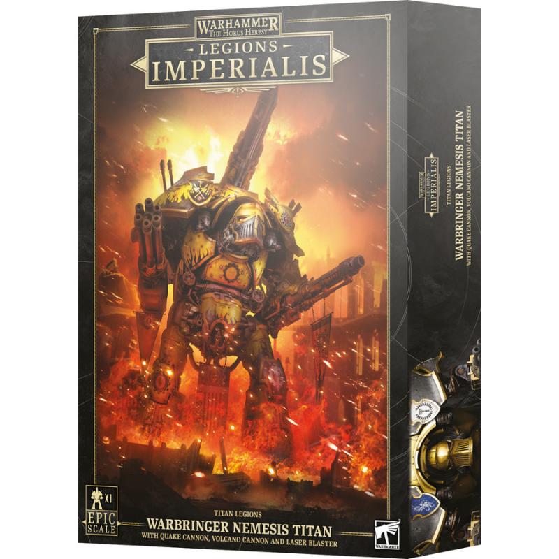 Legions Imperialis - Warbringer Nemesis Titan w/ Quake Cannon, Volcano Cannon & Laser Blaster