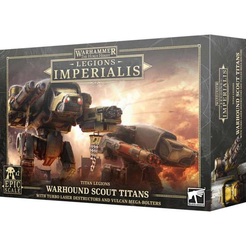 Legions Imperialis - Warhound Scout Titans - The Horus Heresy