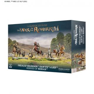 The Lord of the Rings - The War of the Rohirim - Heroes of Rohan - Frealaf Hildeson & Olwyn & Lief
