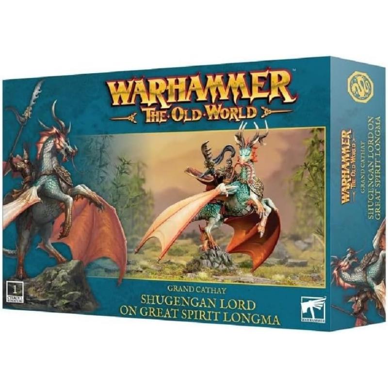 Grand Cathay - Shugengan Lord on Great Spirit Longma - The Old World