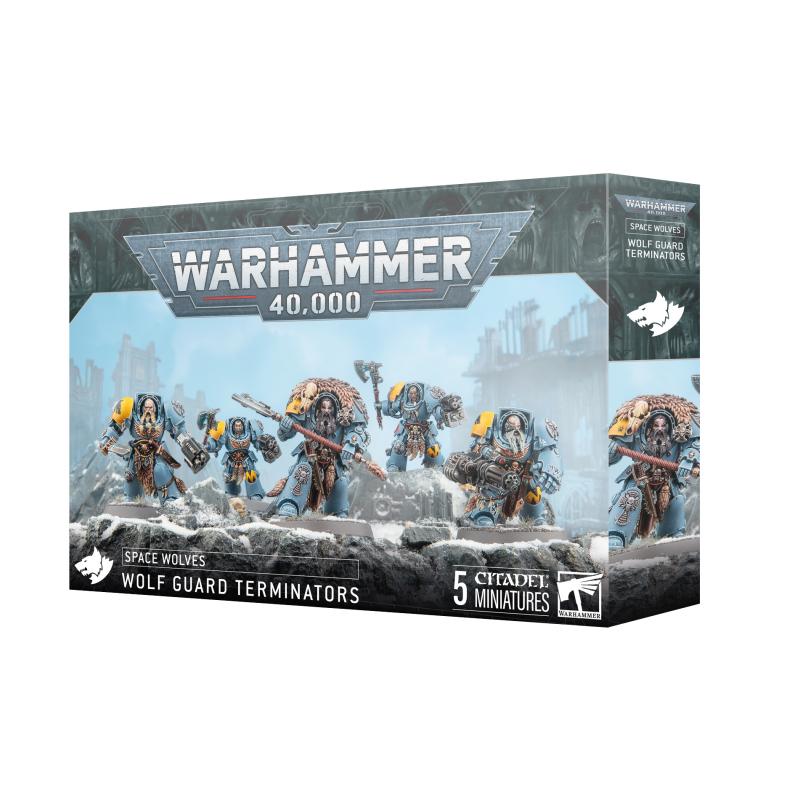 Space Wolves - Wolf Guard Terminators - Warhammer 40K