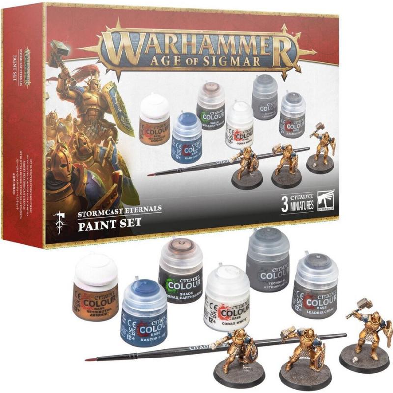 Stormcast Eternals & Paint Set - Age of Sigmar