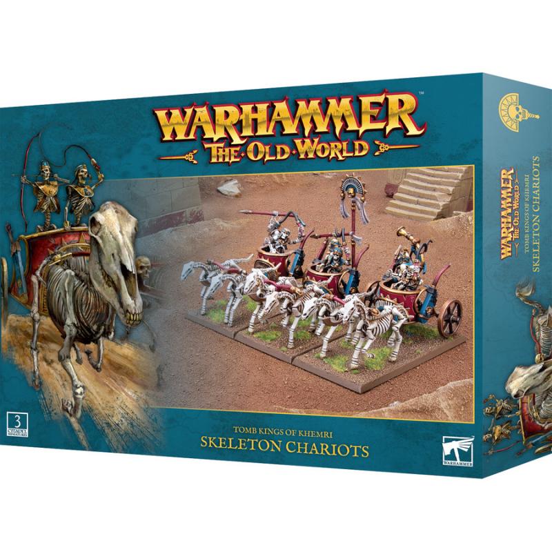 Tomb Kings of Khermi - Skeleton Chariots - The Old World