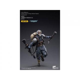 Warhammer 40k Action Figure 1/18 Astra MilitarumDeath Korps of Krieg Veteran Squad Guardsman 11 cm