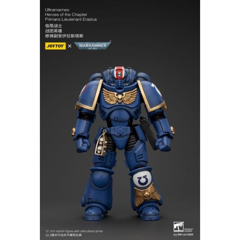Warhammer 40k Action Figure 1/18 Ultramarines Heroes of the Chapter Primaris Lieutenant Erastus 20 c