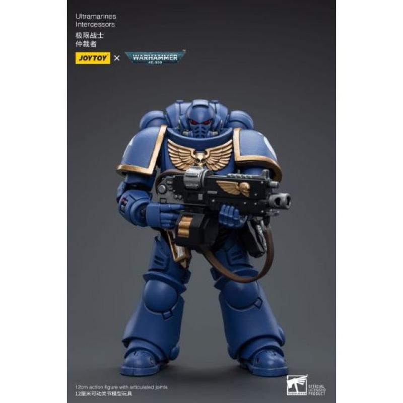 Warhammer 40k Action Figure 1/18 Ultramarines Intercessors 12 cm