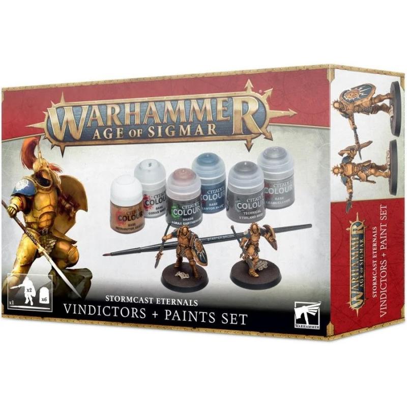 Vindicators + Paints Set (ENG) - Stormcast Eternals - Age of Sigmar