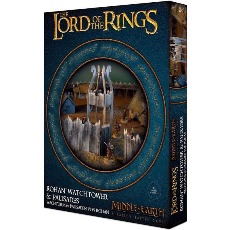 Middle Earth: Rohan Watchtower & Palisades - Lord of the Rings