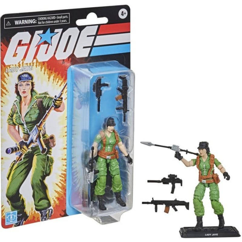 G.I. Joe RETRO Series Action Figures 9,5 cm - Lady Jaye