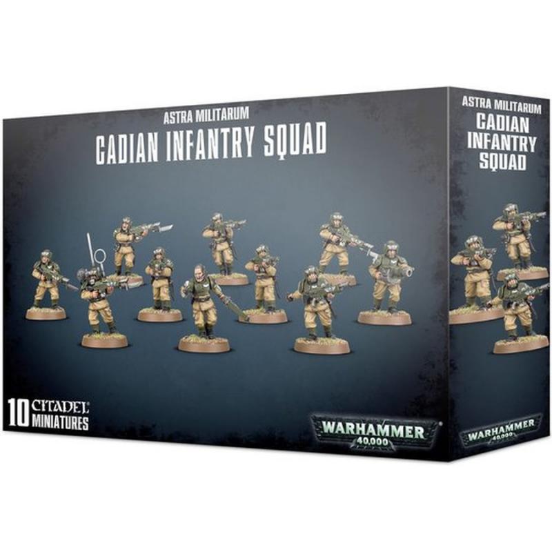 Astra Militarum - Cadian Shock Troops - Warhammer 40K