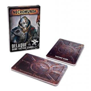 NECROMUNDA: DELAQUE GANG TACTICS CARDS