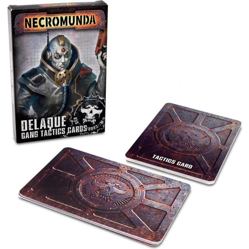 NECROMUNDA: DELAQUE GANG TACTICS CARDS