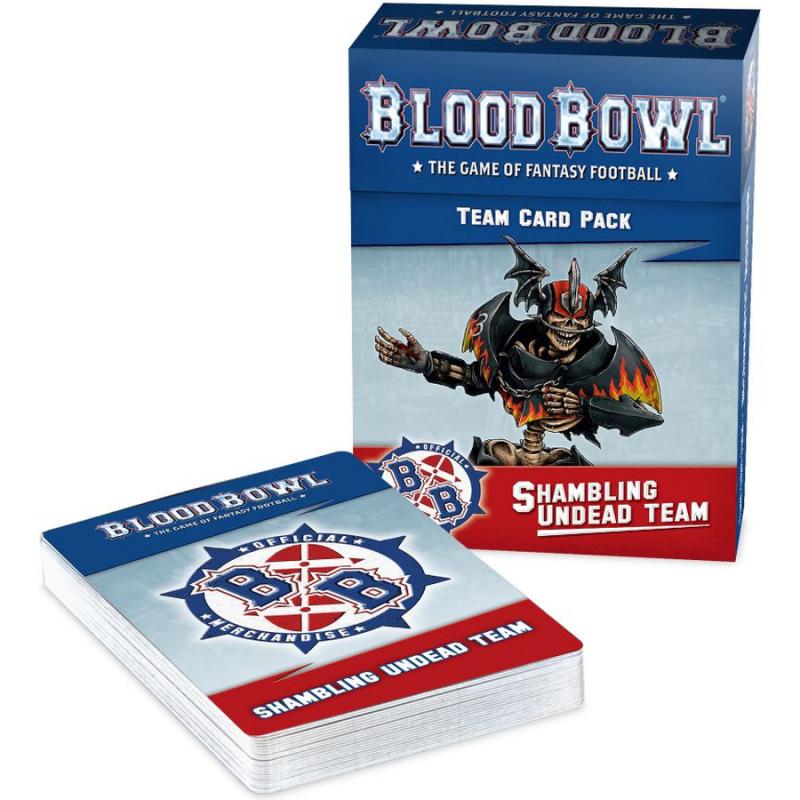 BLOOD BOWL: SHAMBLING UNDEAD TEAM CARDS
