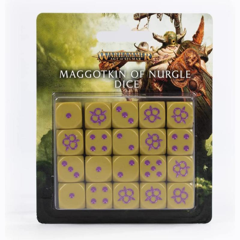 Maggotkin of Nurgle Dice - Age of Sigmar