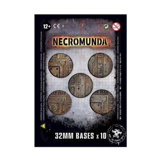32mm Bases (x10) - Necromunda