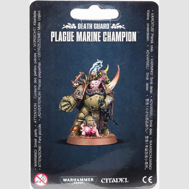 Death Guard - Plague Marine Champion - Warhammer 40K