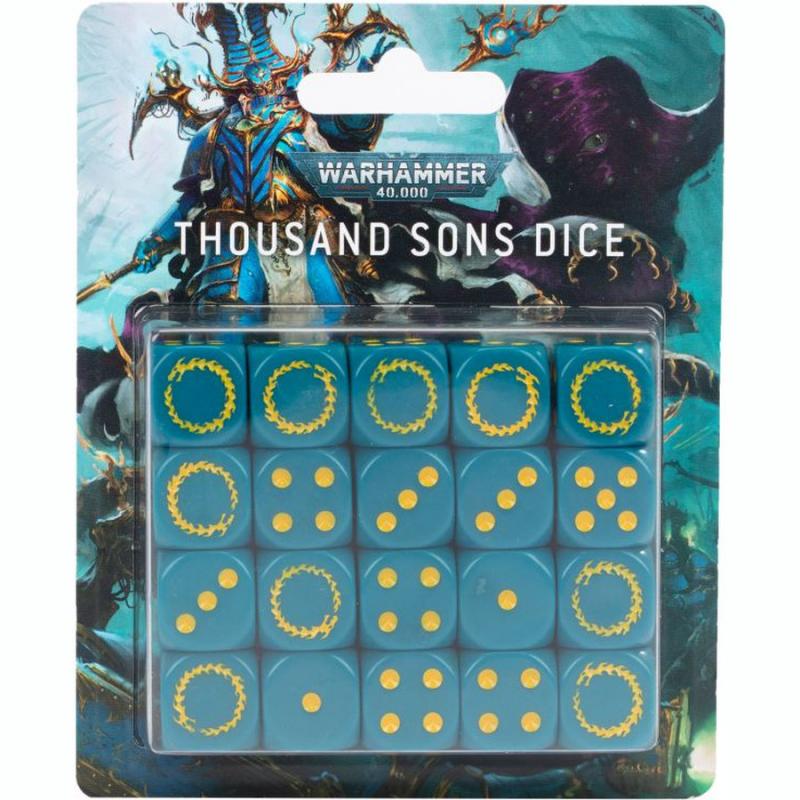 WARHAMMER 40000: THOUSAND SONS DICE SET