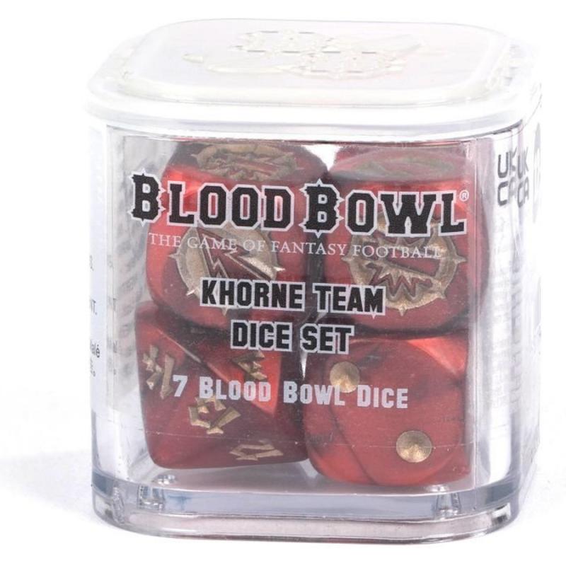 Khorne Team Dice - Blood Bowl